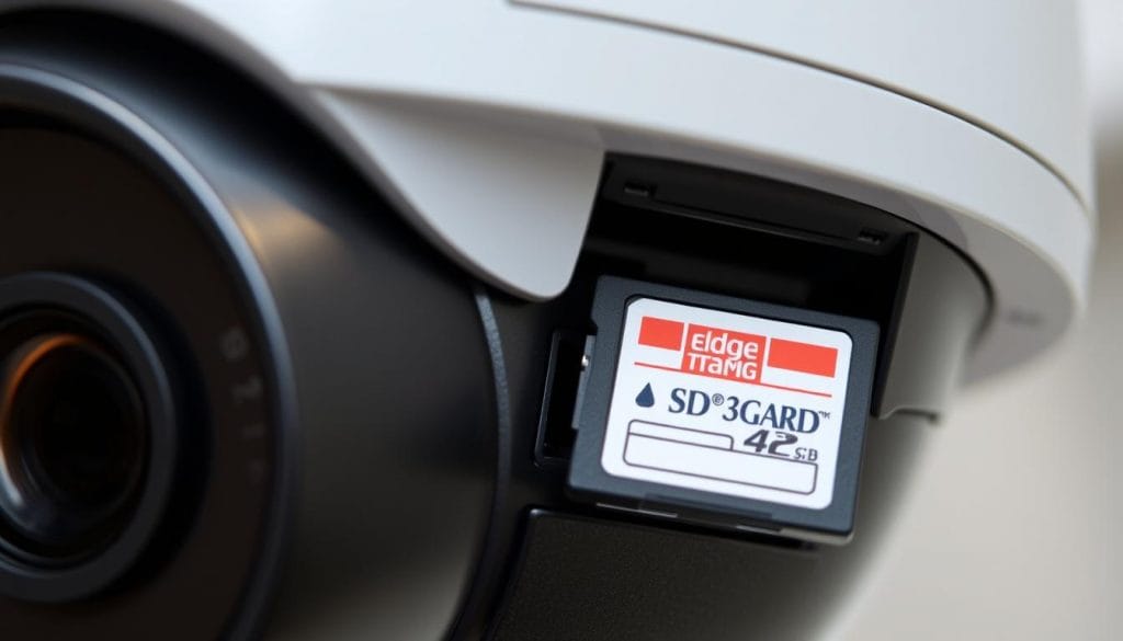 Edge storage SD card for surveillance camera in Houston Texas