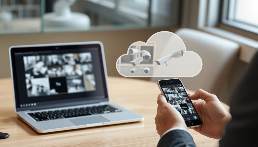Cloud storage for IP megapixel surveillance cameras with remote access for Texas businesses