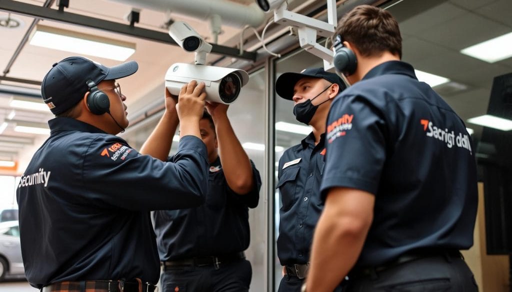 Local Texas security camera installation team with IP megapixel surveillance expertise